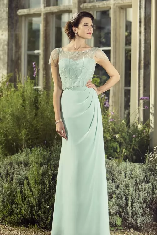 Kiki 1920s Style Glamorous Bridesmaids Dress Luna by True Bride